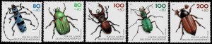 Germany 1993,Sc.#B745-9 MNH Insects