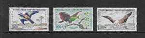 BIRDS - CENTRAL AFRICAN REPUBLIC #C1-3  MLH