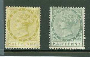 Dominica #16-17 Unused Multiple