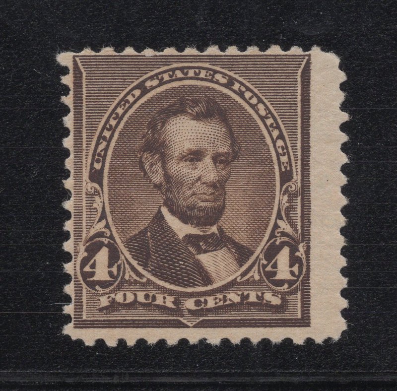 US Stamp Scott #222 Mint NO GUM SCV $80 (Previously Hinged Value)