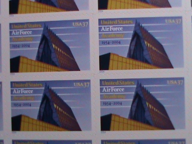 ​UNITED STATES-2004-SC#3838- 50TH ANNIVERSARY-U.S. AIR FORCE ACADEMY MNH SHEET