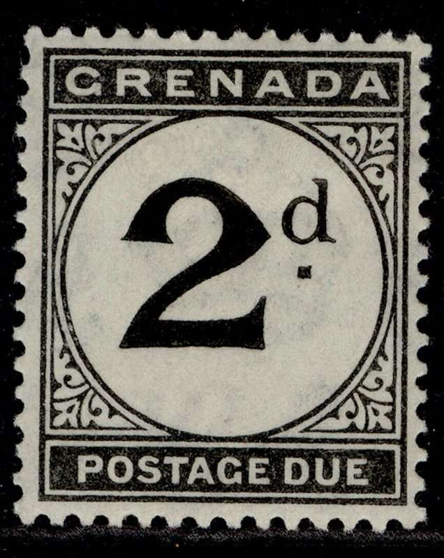 GRENADA GV SG D13, 2d black, M MINT.