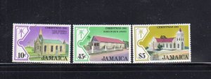 JAMAICA #520-522 1981 CHRISTMAS MINT VF NH O.G