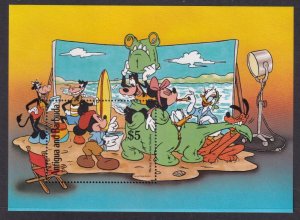 Antigua 1322 Disney's Souvenir Sheet MNH VF