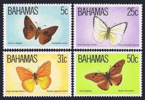 Bahamas 539-542,lightly hinged.Michel 541-544. Local Butterflies 1983.