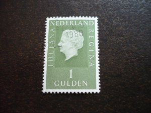 Stamps - Netherlands - Scott# 469- Used Part Set of 1 Stamp