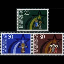 LIECHTENSTEIN 1983 - Scott# 769-71 Christmas Set of 3 NH