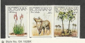 Botswana, Postage Stamp, #330-332 Mint NH, 1983, JFZ