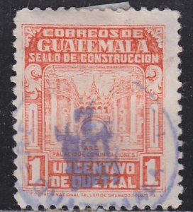 Guatemala RA22 Postal Tax Stamp 1945