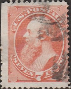 # 160 Orange Vermillion Used FAULT Edwin M. Stanton