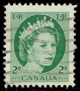 Canada #338 Queen Elizabeth II; Used