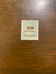 Germany SC 302 Unused 20mird Mk (Ultra) Large Number (1) VF/XF