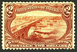 U.S. #293 MINT WITH PF CERT