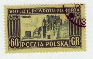 Poland - Scott # 641  - used