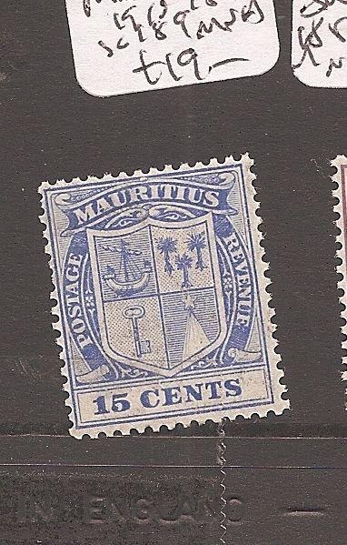 Mauritius 1910 SG 189 MNH (6aub)