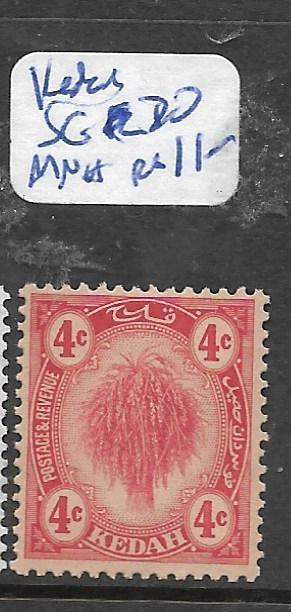 MALAYA KEDAH (P1006B) LEAF 4C  SG 20  MNH