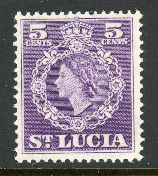 St. Lucia 161 MH 1954