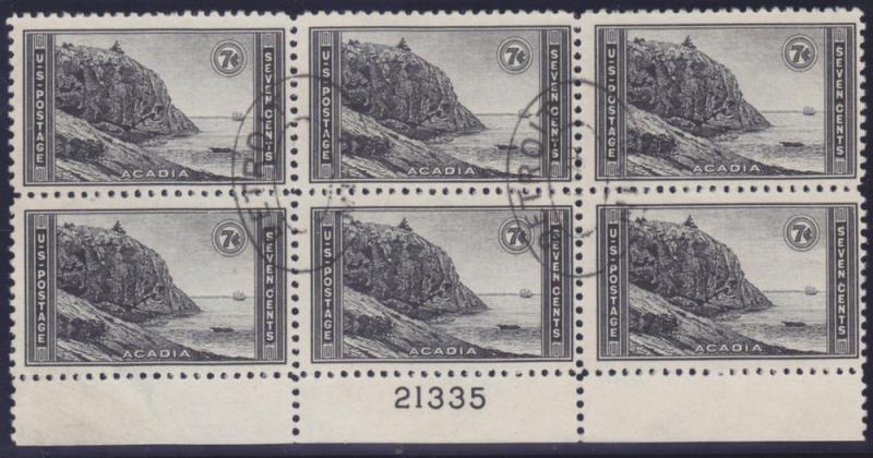 746,used plate block # 21335