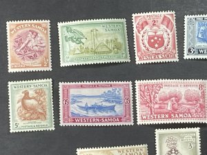 SAMOA # 203-212--MINT NEVER/HINGED----COMPLETE SET---1952
