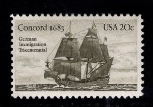 USA Scott 2040 MNH** German Immigration ship stamp