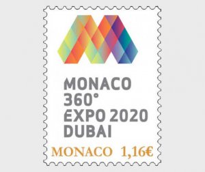 2020 Monaco EXPO 2020 Dubai   (Scott 2999) MNH