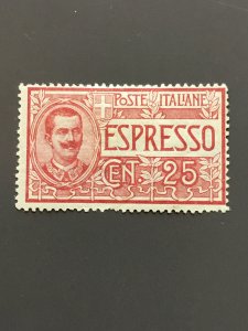 Italy - E1 F-VF MHR. Scott $ 47.50