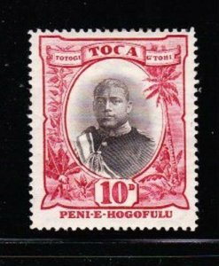 Album Treasures Tonga Scott # 48  10p George II  Mint Hinged