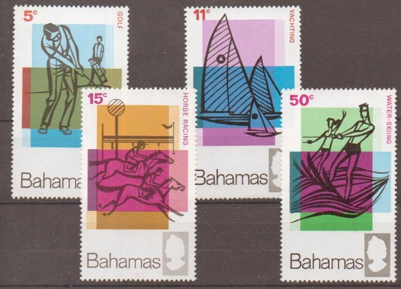 BAHAMAS SG315/8 1968 TOURISM MNH