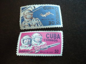 Stamps - Cuba - Scott# 946-947 - Mint Hinged Set of 2 Stamps