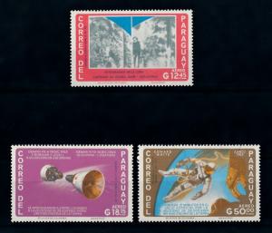 [72389] Paraguay 1966 Space Travel Weltraum Airmail Stamps MNH