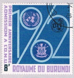 Burundi 58 Used Admission to UN 1963 (BP36715)