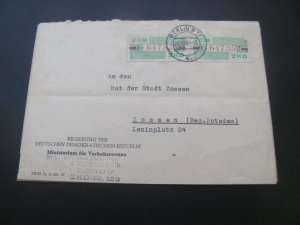 GERMANY DDR 1959 OFFICIAL COVER    (100)