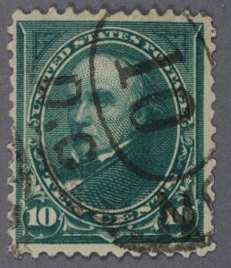 United States #273 Used Fine Wm 191 D.C. Cancel in Oval with Number '10&...