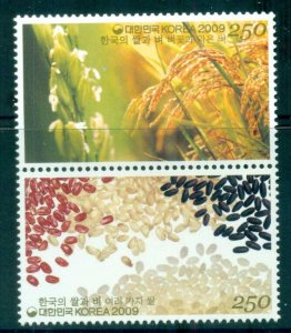 Korea 2009 Rice MUH lot82597