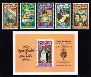 Antigua #459-464 Royal Family; MNH (2.05)