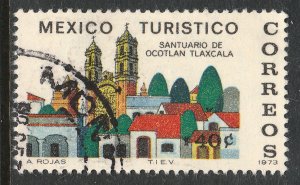 MEXICO 1014, TOURISM PROMOTION, SANCTUARY, OCOTLAN, TLAXCALA. USED  F-VF. (1250)