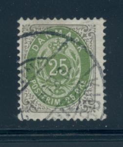 Denmark  50b  F  Used