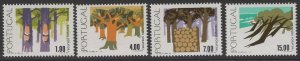 PORTUGAL SG1646/9 1977 NATURAL RESOURCES FORESTS MNH
