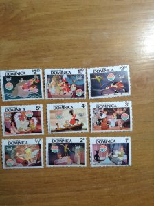 Dominica  #  679-687  MNH