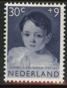 Netherlands Scott B320 MH* 1957 key set CV$8.50