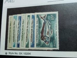 Mali Scott #2-8 Mint Never Hinged