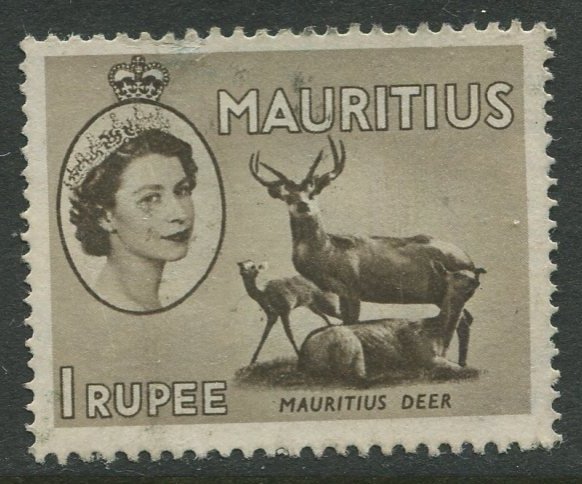 STAMP STATION PERTH Mauritius #262 QEII Definitive Issue FU 1953-1954