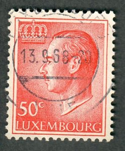 Luxembourg #419 used single