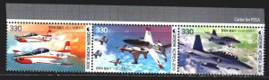 South Korea. 2019. 3134-36. Military aviation. MNH.