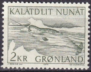 Greenland #72  MNH