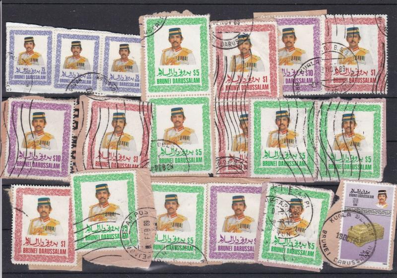 Brunei Stamps on Paper Ref 32242