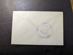 1959 British KUT Airmail First Flight Cover FFC Nairobi Kenya to London England