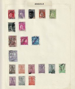 Portugal Cols Angola India Mozambique OLD/Mid M&U(Apx 120)(Goy2703