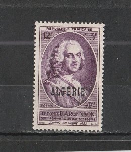 Algeria  Scott#  B69  MH  (1953 Stamp Day)