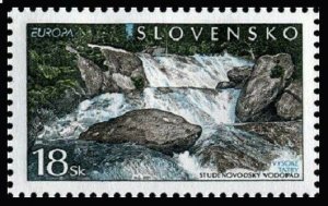 Slovakia 379,MNH.Michel 394. EUROPE CEPT-2001.Waterfalls.